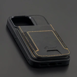 iPhone 13 Pro Max Uyumlu Kartlıklı ve Güçlü Magnet Özellikli Magsafe Kılıf