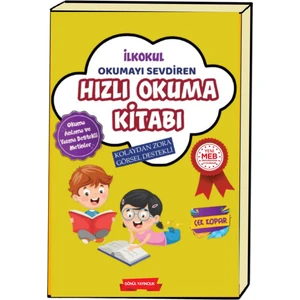 Gönül Yayıncılık 1. Sınıf Ilkokul Hızlı Okuma kitabı Uygulamalı (YENİ MEARİF MODELİNE UYGUN)