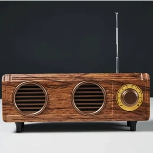 CM-1923 Bluetoothlu Nostaljik Radyo - Fm Radyo Sd-Aux-Usb-Bt-Fm
