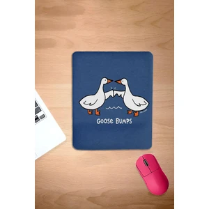 Ördekler, Mavi Kare Ördek Desenli Bilek Destekli Mouse Pad, Bilgisayar Aksesuarı
