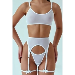 Magic Special Beyaz Jartiyer Takım