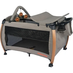 Maccon Goldie Alüminyum Kasa Park Yatak Sallanır Cibinlikli Oyun Parkı Beşik 70X110 cm