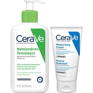 Cerave Nemlendiren Temizleyici 236 Ml+ Nemlendirici Krem 50 ml Hediyeli