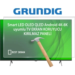 Best Ekran Grundig 50" inç 126 Ekran Smart LED OLED QLED Android 4K-8K Televizyon Tv Ekran Koruyucu