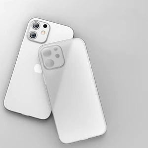 iPhone 12 Pro Uyumlu Ultra Ince Sert Kılıf Arka Kapak