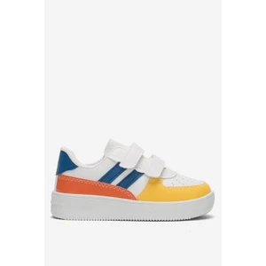 Çocuk Sneaker Spor Ayakkabı Mavi-Sarı