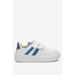 Çocuk Sneaker Spor Ayakkabı Beyaz-Mavi