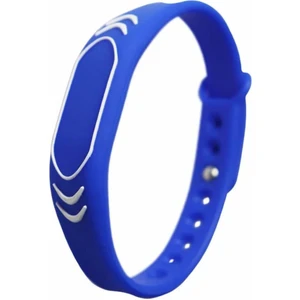 125KHZ Rfid Manyetik Bileklik Mavi Su Geçirmez Silikon Proximity Göstergeç 125 Khz Kapı Geçiş