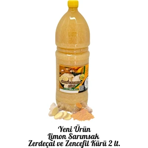 Limon Sarımsak Zencefil Zerdeçal Kürü (2 Litre)