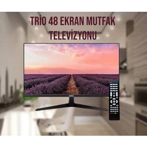 48 Ekran 12V Full Hd LED Tv - Monitör Karavan - Tekne - Yat