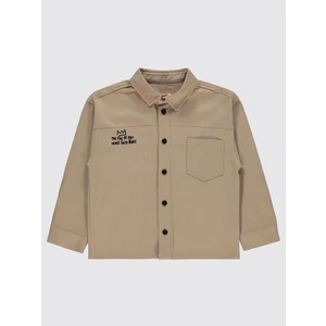 Civil Boys Erkek Çocuk Gömlek 10-13 Yaş Vizon