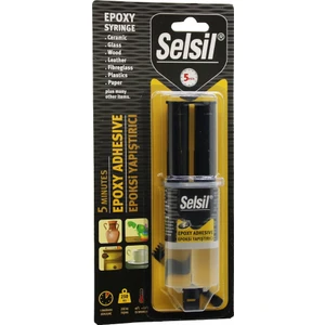 Epoxy Syrınge Adhesive Şırınga Epoksi Yapıştırıcı 28GR. Alüminyum - Cam - Porselen - Seramik - Ahşap - Metal