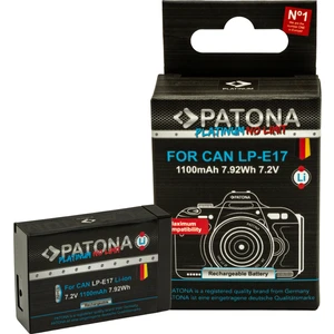 1348 Platinum Canon LP-E17 Batarya