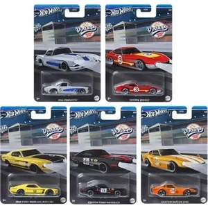 Hot Wheels Vintage Racing Club 5'li Araba Seti HRT81 Diecast Araç Seti 1:64 Ölçek Metal