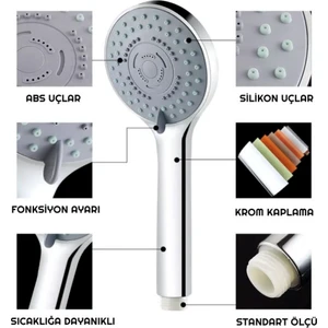 Mucit Home El Duş Başlığı 5 Fonksiyonlu
