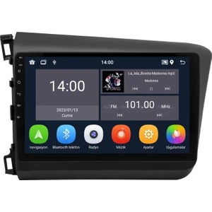 Honda Civic Fb7 Android Multimedya Sistemi (2012-2016)