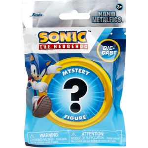 Sonıc (1 Figür) -Metalden 13 Ayrıntılı Nano Figürden 1'i (4 Cm)