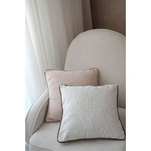 Goff Beyaz Kırlent Kılıfı