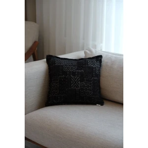 Iskandinav Siyah Kırlent Kılıfı