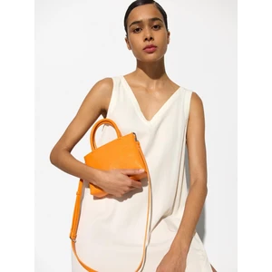 Çapraz Askılı Mini Tote Çanta
