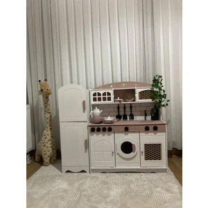 Özka Hobi Ahşap Özka Hobi Buzdolaplı Tencere Setli