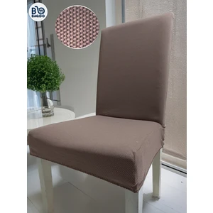 Balpeteği Likra Kumaşlı Sandalye Örtüsü , Lastikli Sandalye Kılıfı Bal Peteği 1 Adet