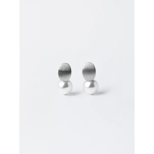 Suni Inci Detaylı Basic Kısa Küpe