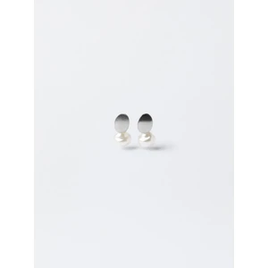 Suni Inci Detaylı Basic Kısa Küpe