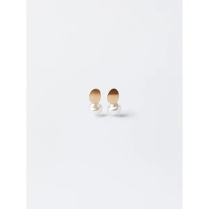 Suni Inci Detaylı Basic Kısa Küpe