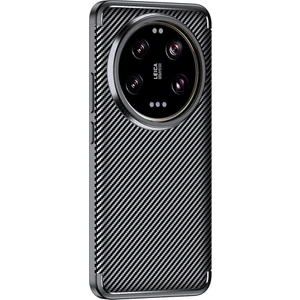 Xiaomi 15 Ultra Karbon Tasarım Silikon Kılıf Kapak Dayanıklı ve Koruyucu