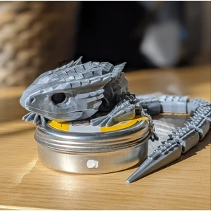 Hareketli Timsah Ejderha 35 cm