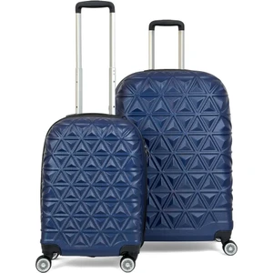 Piramit Desen Abs Seyahat Valizi, Canyon Serisi, Kabin Boy&büyük Boy