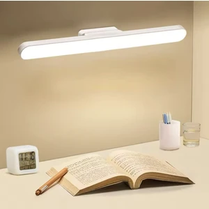 USB Şarjlı Mıknatıslı Kablosuz Mutfak Tezgah Altı Dolap Içi Kabin LED Aydınlatma Lambası 3 Renk