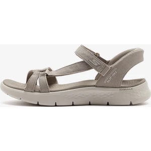Go Walk Flex Sandal - Illuminate Kadın Bej Sandalet 141481 Tpe