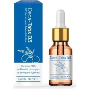 Deca Tabs D3 Damla 10 ml