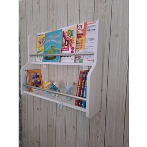 Nilgün Serisi 2 Raflı Montessori Kitaplık