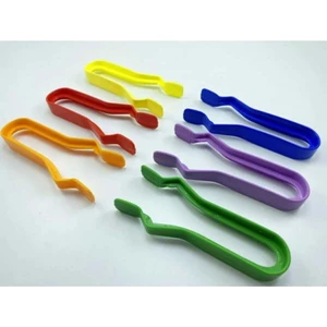 Eğitici Aktarma Cımbızı Plastik Maşa Aktarma Seti Cımbızı (6 Adet)