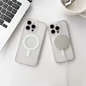Mee Kılıf Apple iPhone 16 Pro Max Için Magsafe Wireless Darbe Korumalı Kılıf
