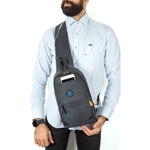Newish Polo Keten Kumaş Body Bag Çapraz Göğüs ve Sırt Çantası -Np 2056