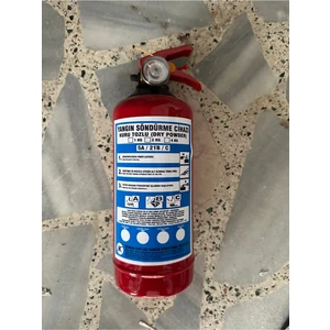 1kg Kuru Kimyevi Tozlu Yangın Tüpü