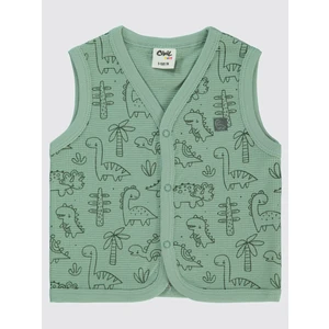 Civil Baby Erkek Bebek Yelek 6-18 Ay Soft Haki