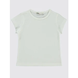 Civil Girls Kız Çocuk Tişört 2-5 Yaş  Ekru