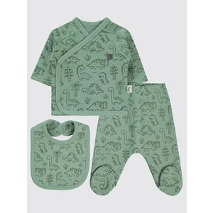 Civil Baby Erkek Bebek Zıbın Takımları 0-1 Ay Soft Haki