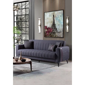 İpek Mobilya Majör 3'lü Kanepe ( Koyu Gri )