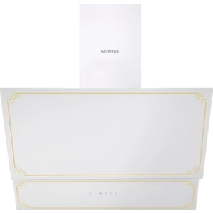 DA6-835 Rustik Duvar Tipi Beyaz Cam Davlumbaz - Güçlü LED Aydınlatma ve Yıkanabilir Alüminyum Filtre ile Mutfaklarınızı Şıklıkla Donatın