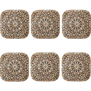 EPHESUS KARE PASTA TABAĞI SETİ 17CM- 6LI