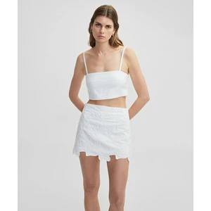 Nakışlı Crop Bluz IS1250006136183