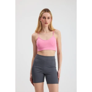 3001 Kaplı Büstiyer Pembe