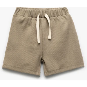 Pamuklu Beli Bağcıklı Basic Şort