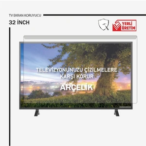 Arçelik 32" Inç 80 Ekran Tv Kırılmaz Ekran Koruyucu Ultra Dayanıklı Esnek Ekran Koruyucu